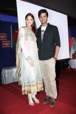 Dimple patel, Nimesh Srivastava at DELHI EYE first look unveiled by Rakesh Roshan in Filmistan Studio on 18th May 2012 (41).JPG